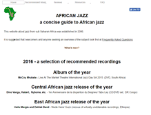 Tablet Screenshot of africanjazz.info